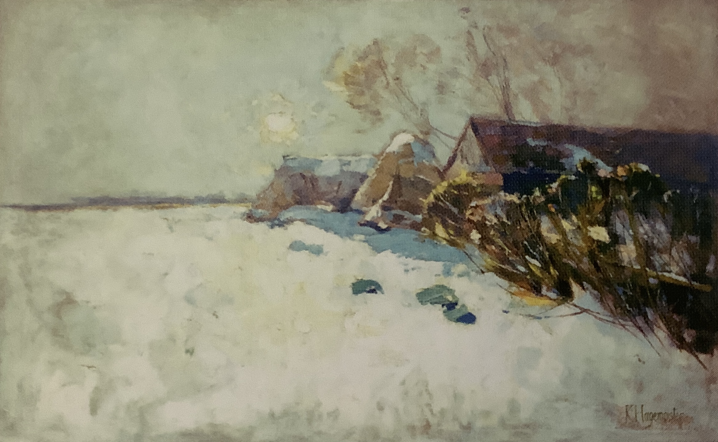 Ferch im Winter, um 1895