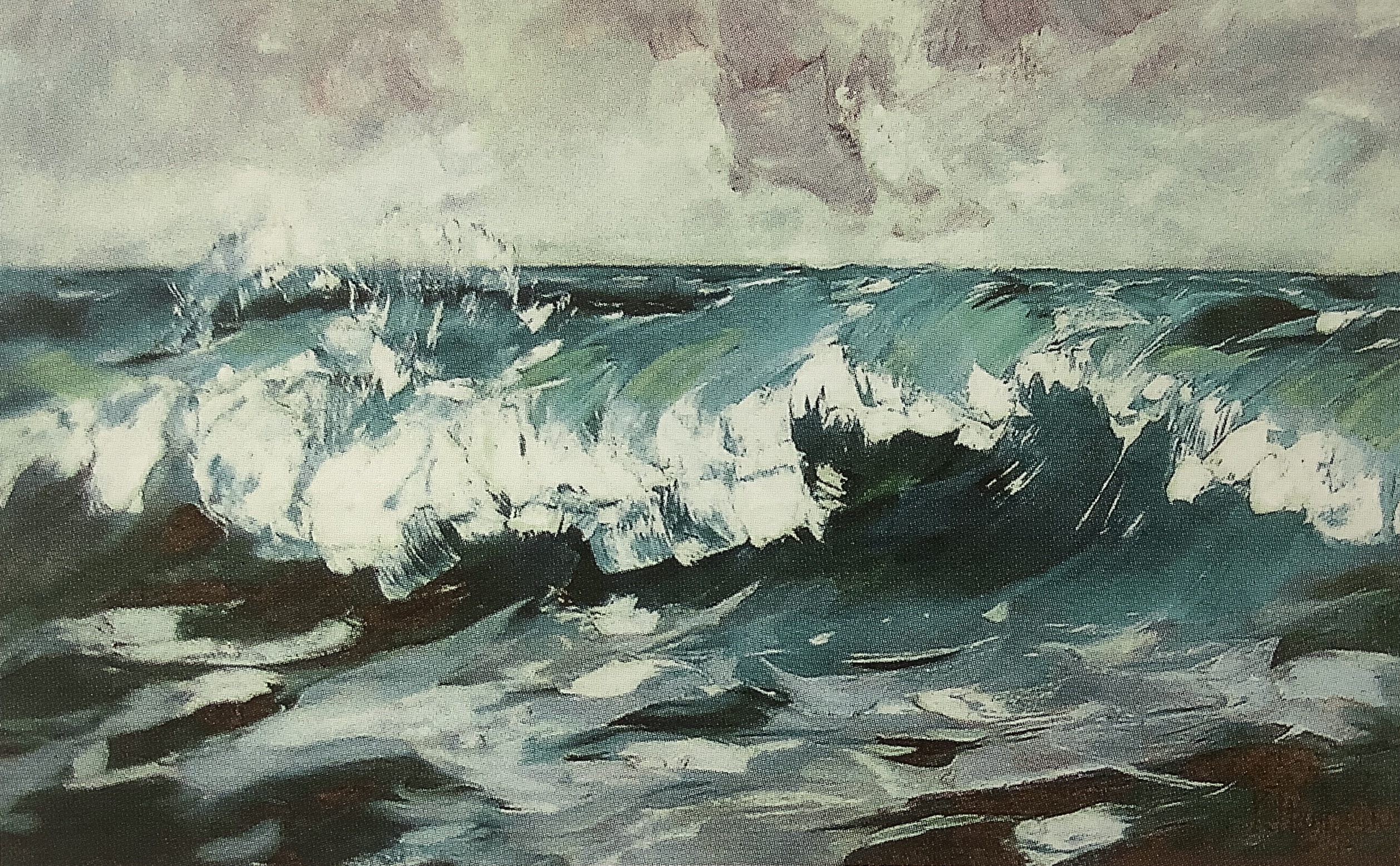 Große Welle, 1914