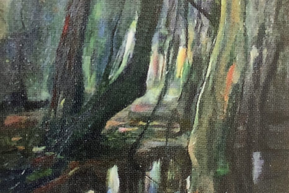 Herbstliches Fließ, um 1916