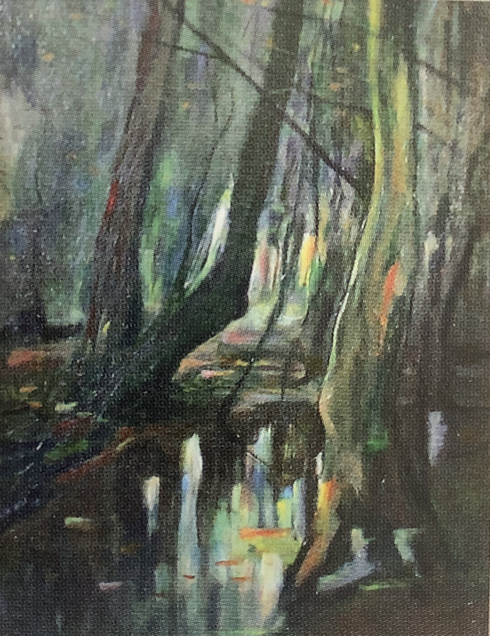 Herbstliches Fließ, um 1916