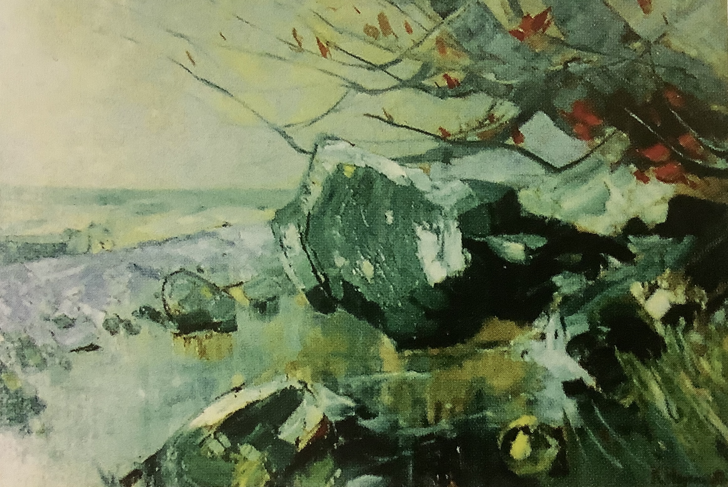 Küstenlandschaft bei Lohme, um 1913