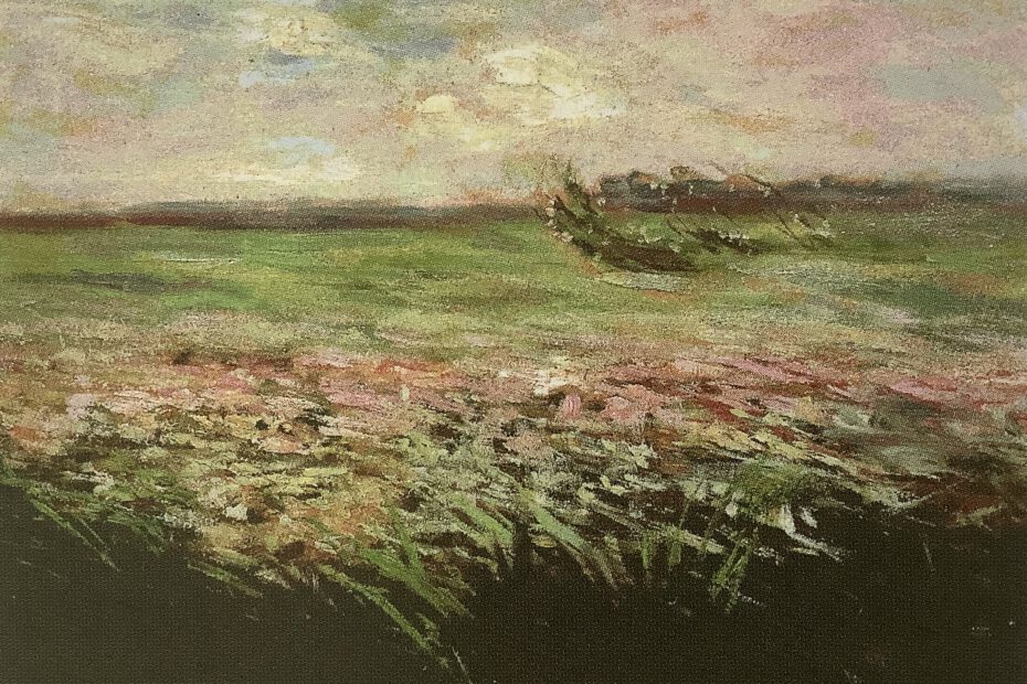 Landschaft (Wogende Sommerwiese), um 1909