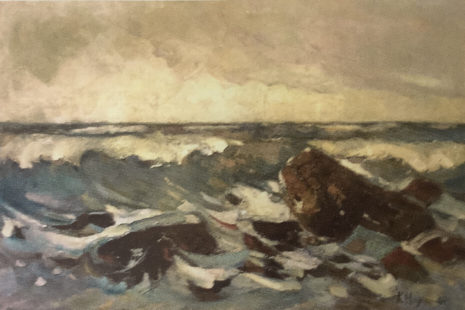 Meeresbrandung, um 1907