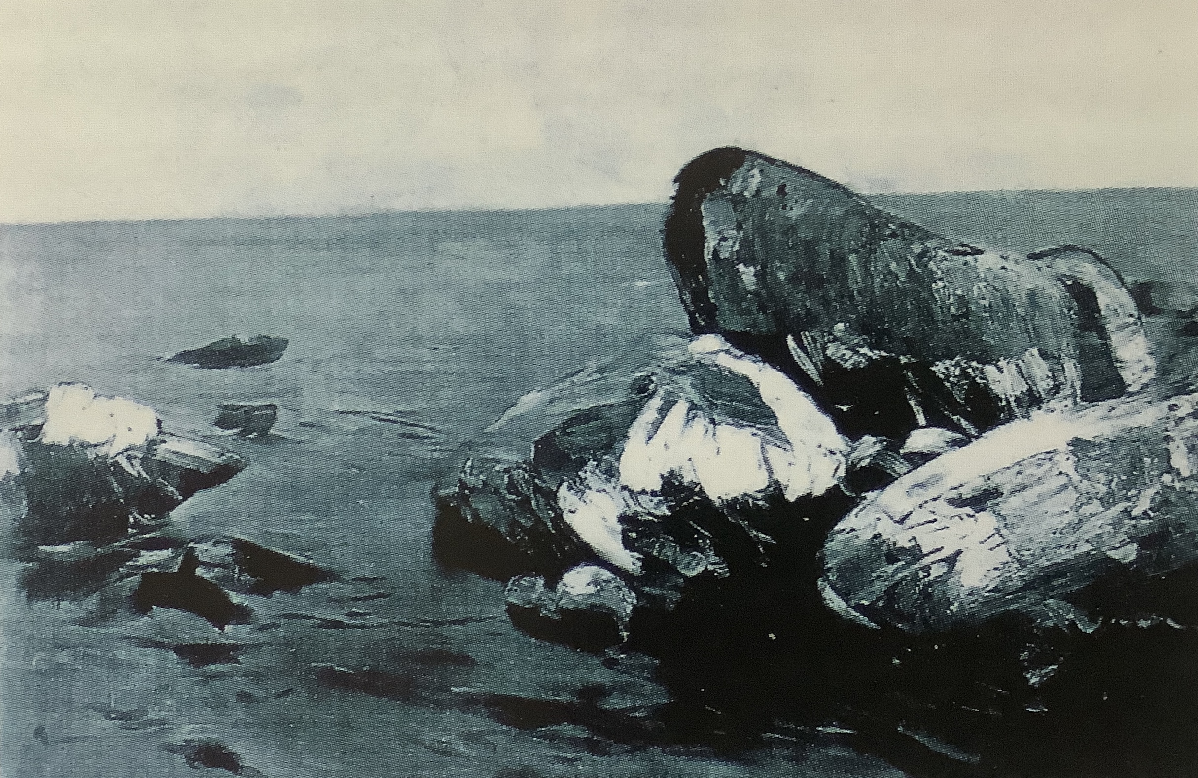 Meeresufer mit Felsen, um 1908
