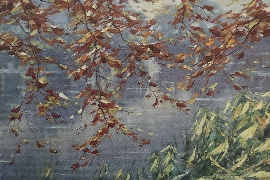 Rotes Laub, um 1908