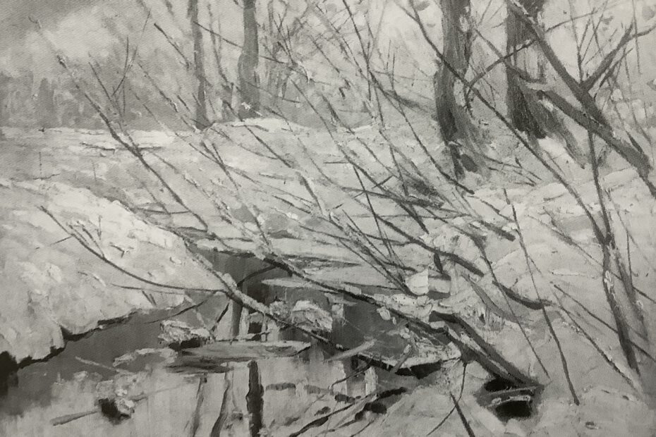 Schneelandschaft, um 1902