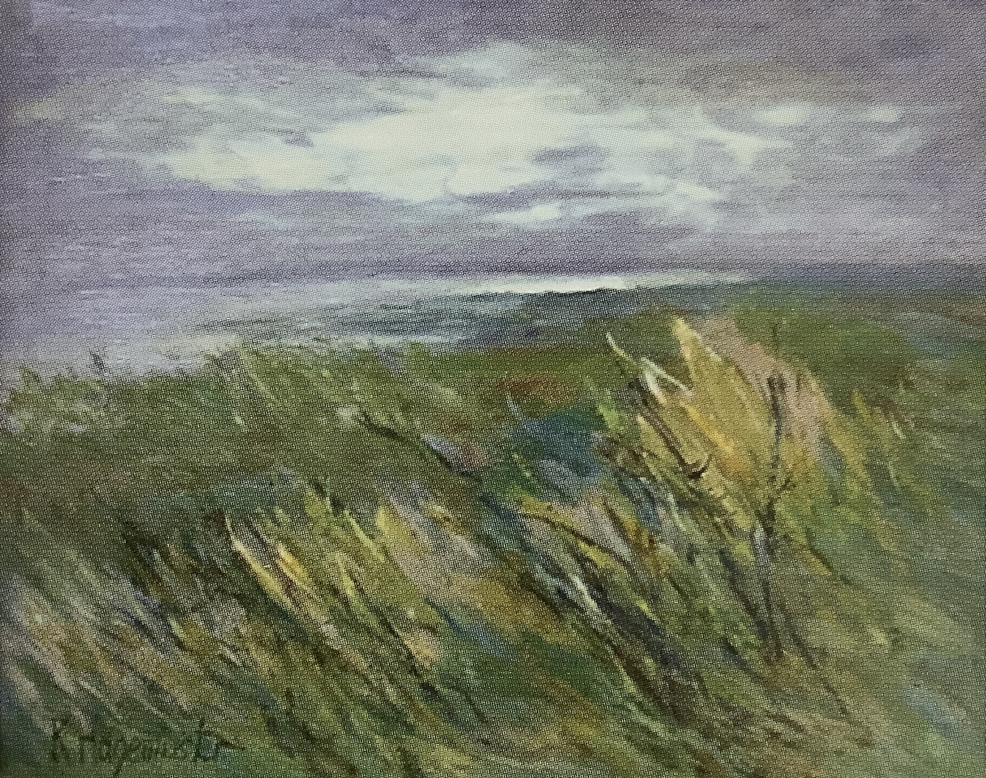 Seenlandschaft der Mark Brandenburg, um 1903