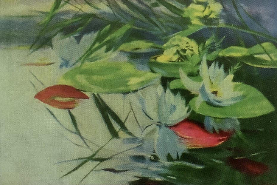 Seerosen, um 1897