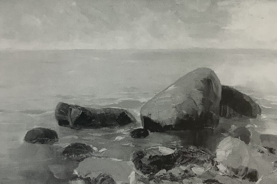 Steine am Meeresufer, um 1908