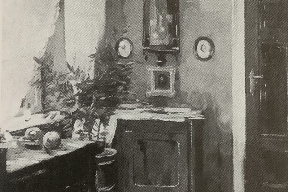 Stubeninneres, um 1898