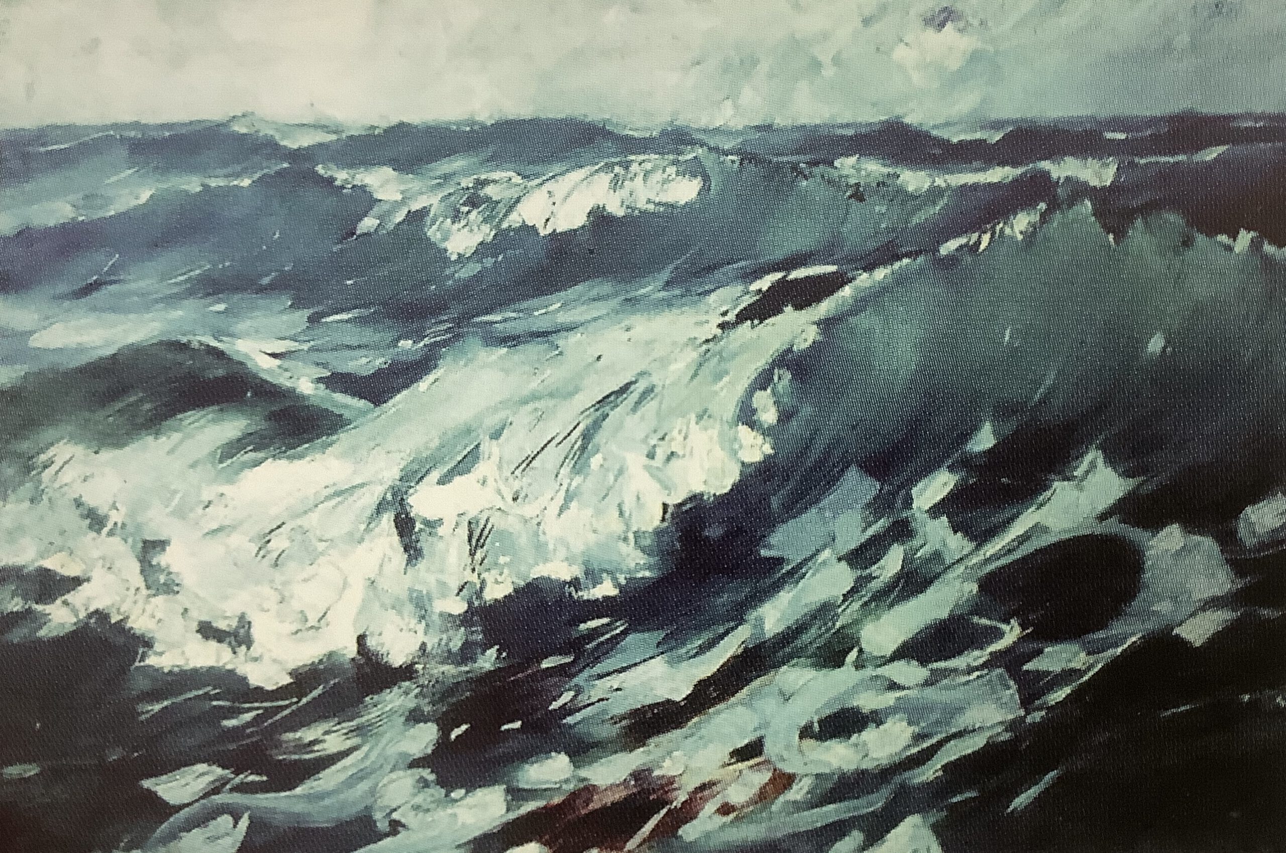Stürmische See, um 1915