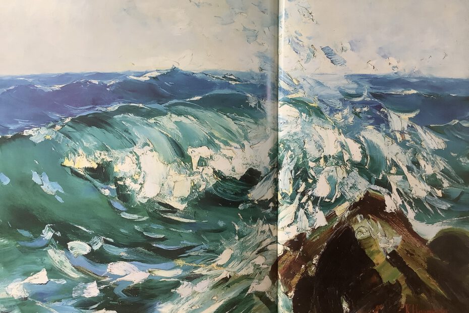 Stürzende Welle, 1914
