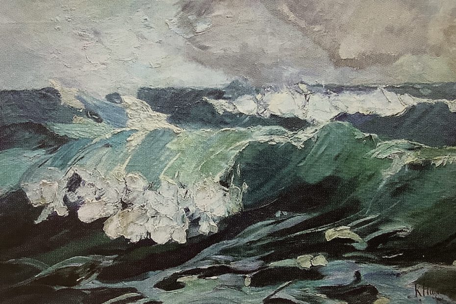 Stürzende Welle, 1915