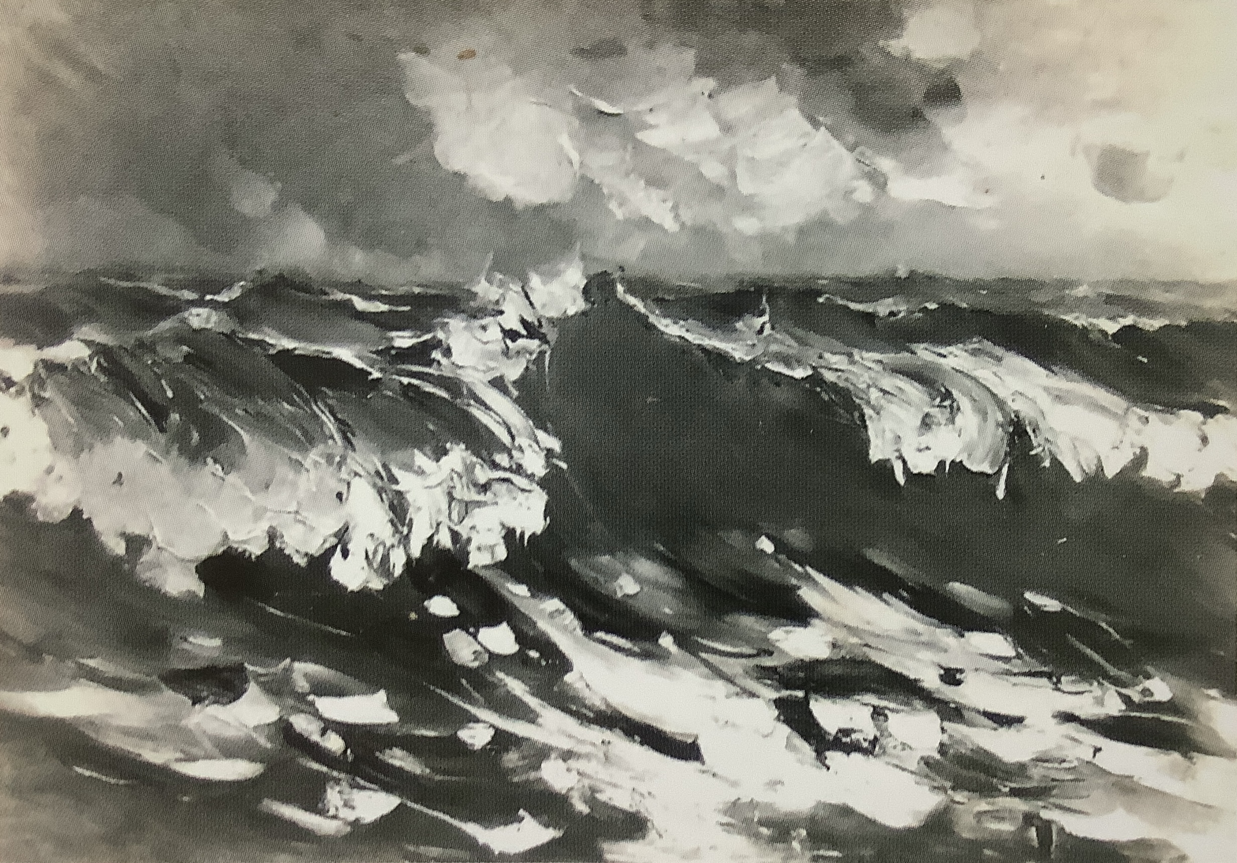 Sturzwelle II, um 1914