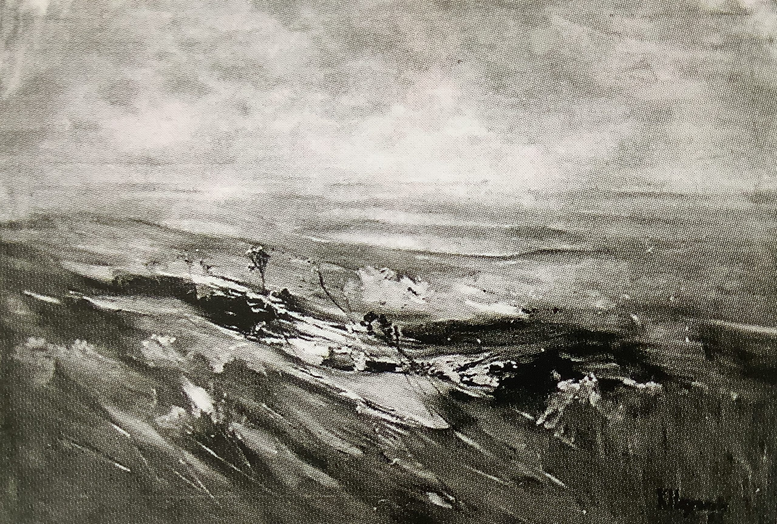 Überwehte Wiese, 1907