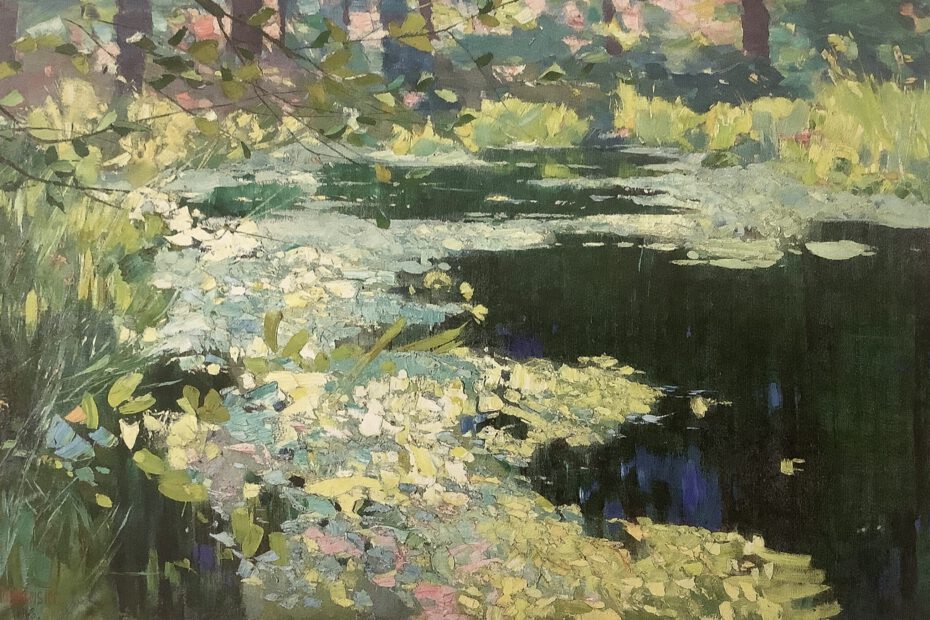 Waldteich - Waldsee (Entengrütze), 1908