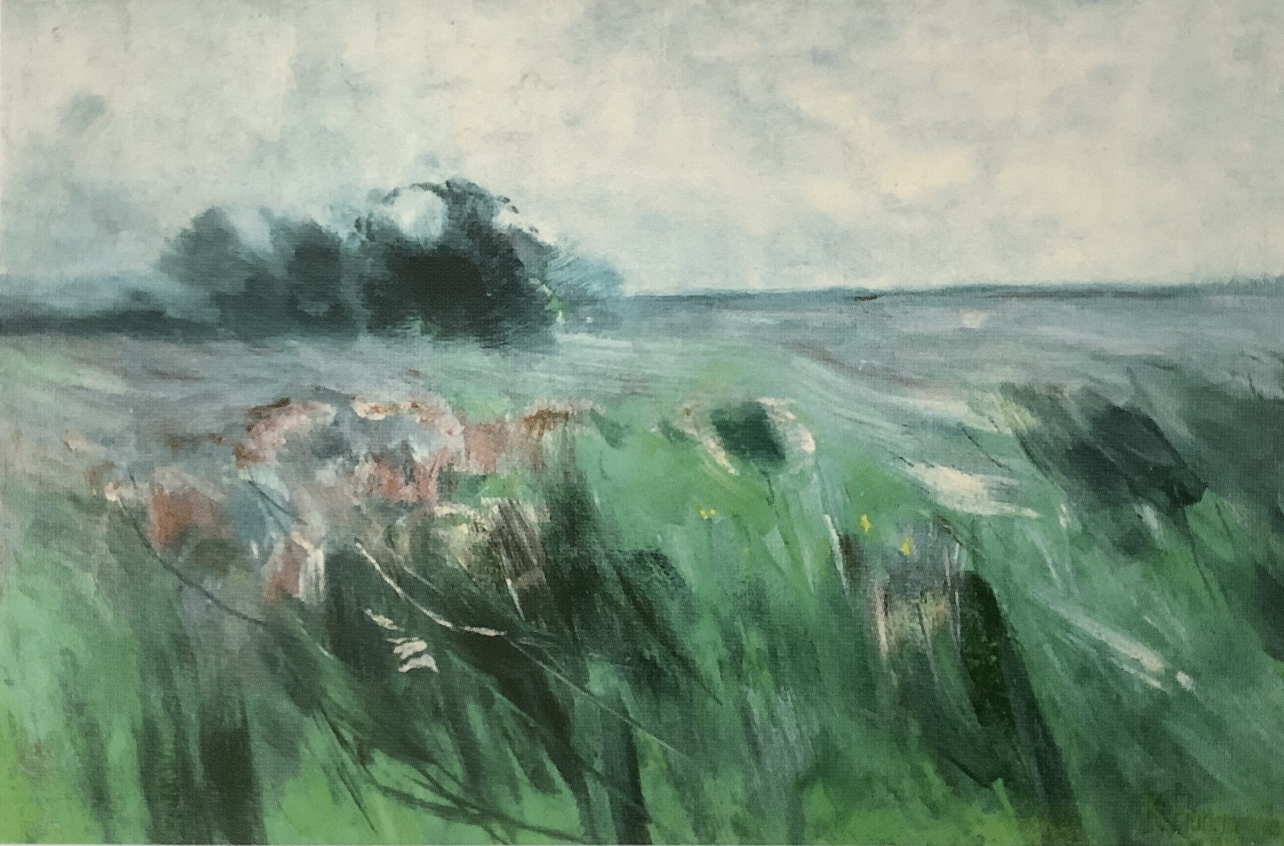 Wiese im Nebel, 1909