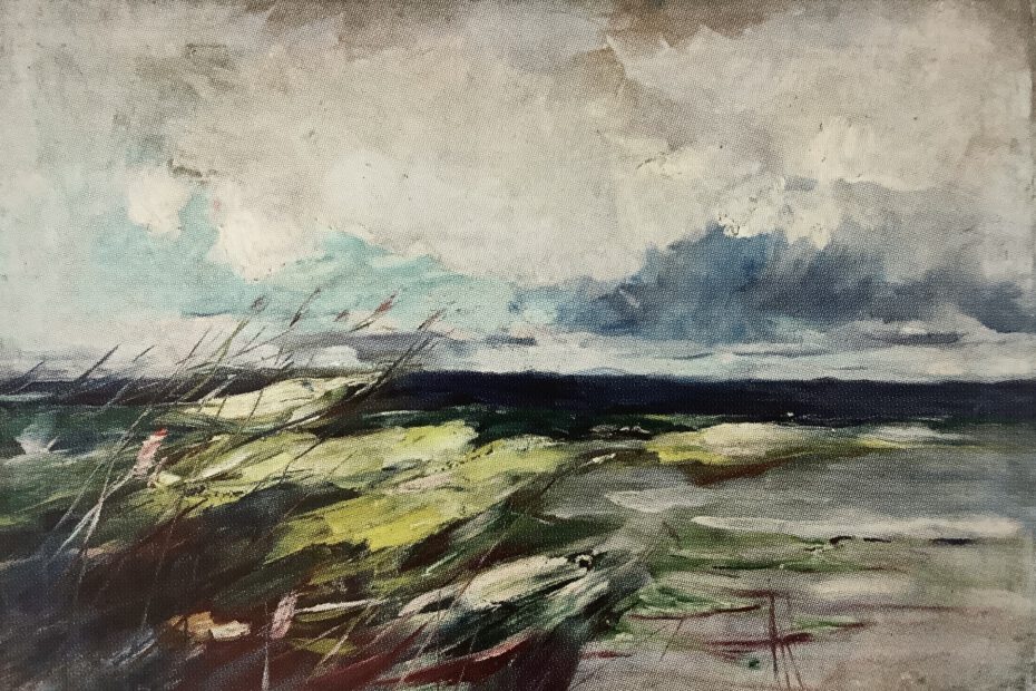 Windiger Tag, um 1910