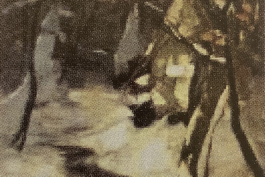 Winterliche Waldlandschaft, um 1916