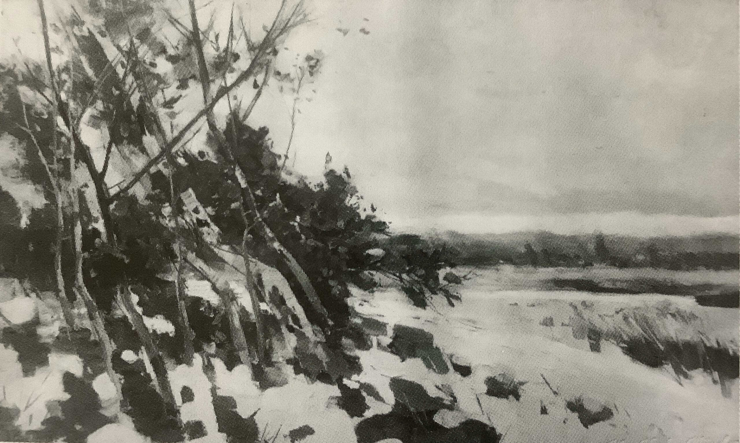 Wintertag, Geltow bei Werder, um 1895